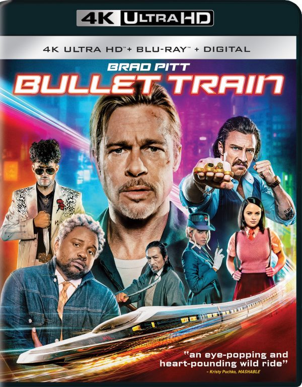 bullet train 4k blue ray