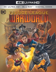 justice league warworld 2023 4k blue ray
